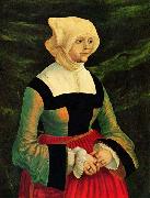 Albrecht Altdorfer Portrat einer Frau oil painting